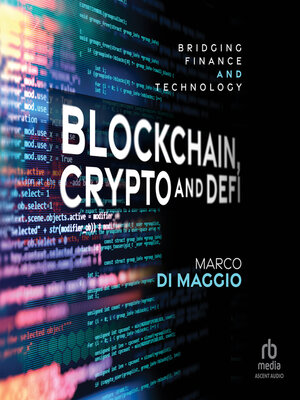 cover image of Blockchain, Crypto and DeFi